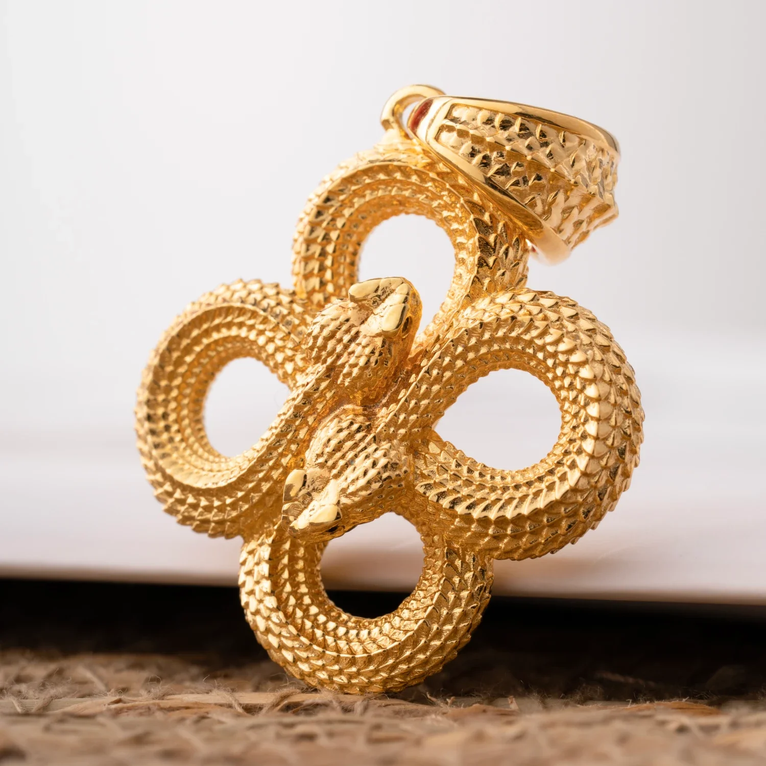Double Snake Pendant - Image 4