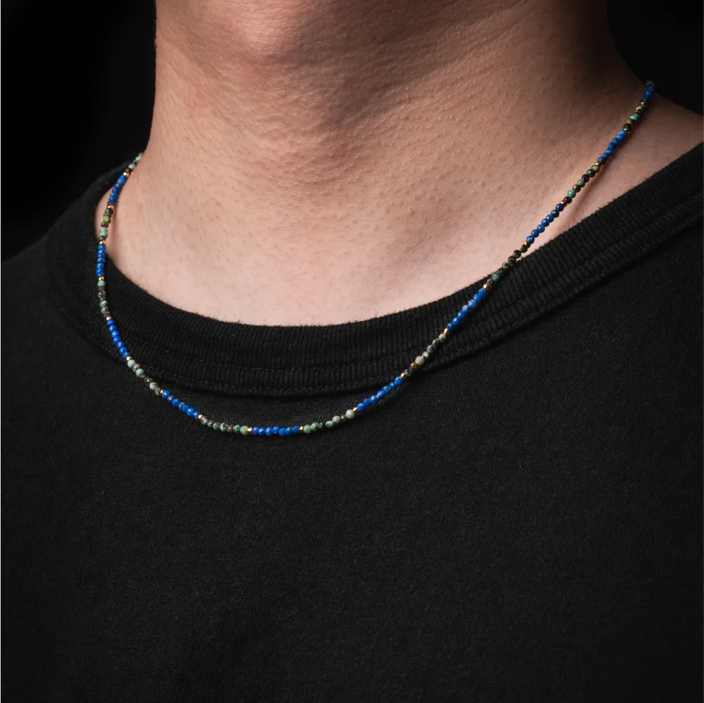 Azure & Sage Harmony Necklace - Image 2