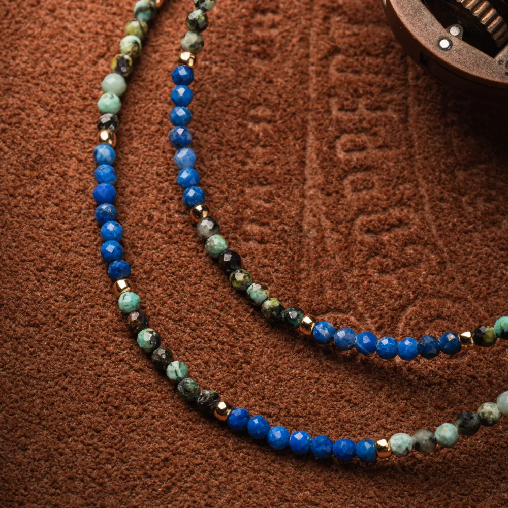 Azure & Sage Harmony Necklace - Image 5