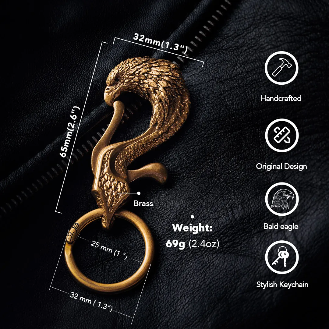 Bald Eagle Keychain - Image 5