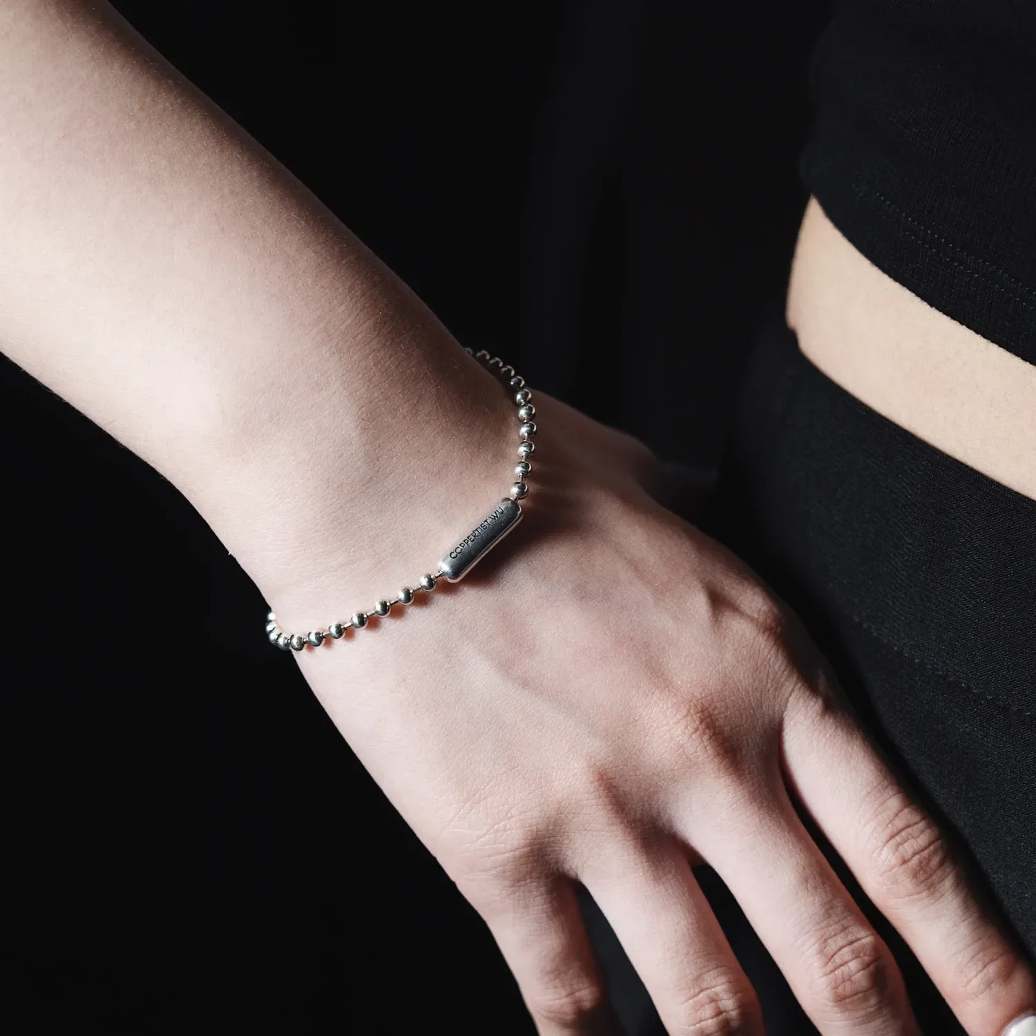 Ball Chain Bracelet - 3mm - Image 4