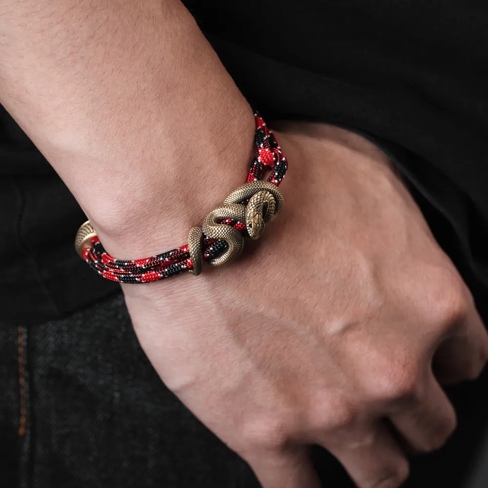 Black Mamba Rope Bracelet - Image 3