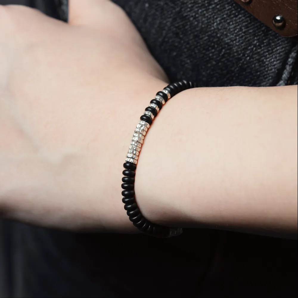 Black Stone Wealth Bracelet - Image 2