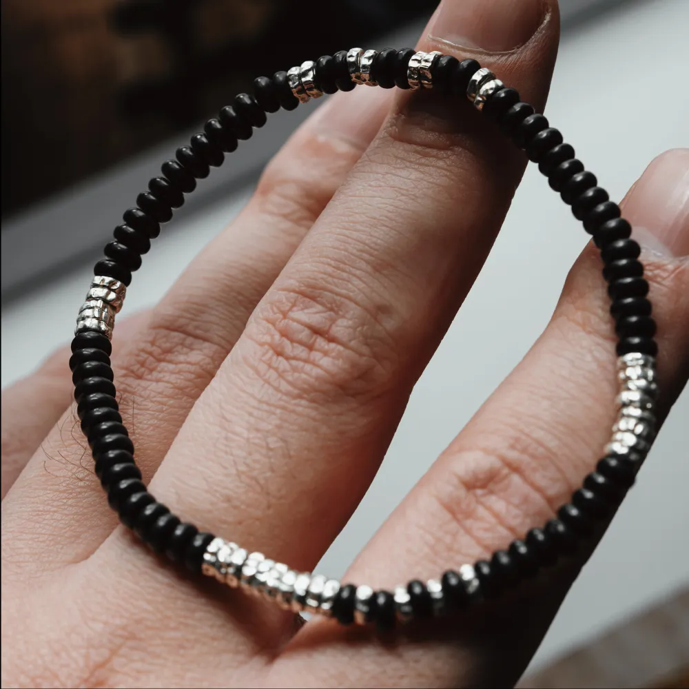 Black Stone Wealth Bracelet - Image 8