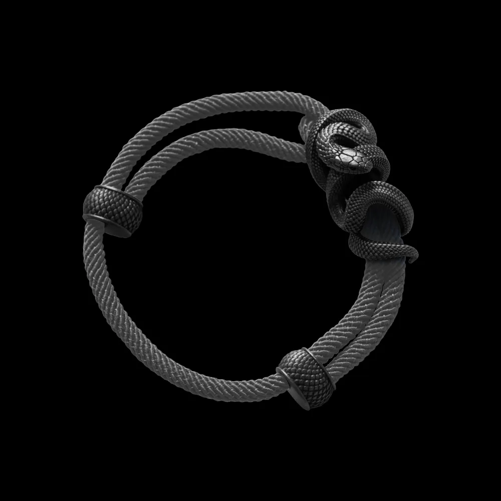 Black Mamba Rope Bracelet - Image 17