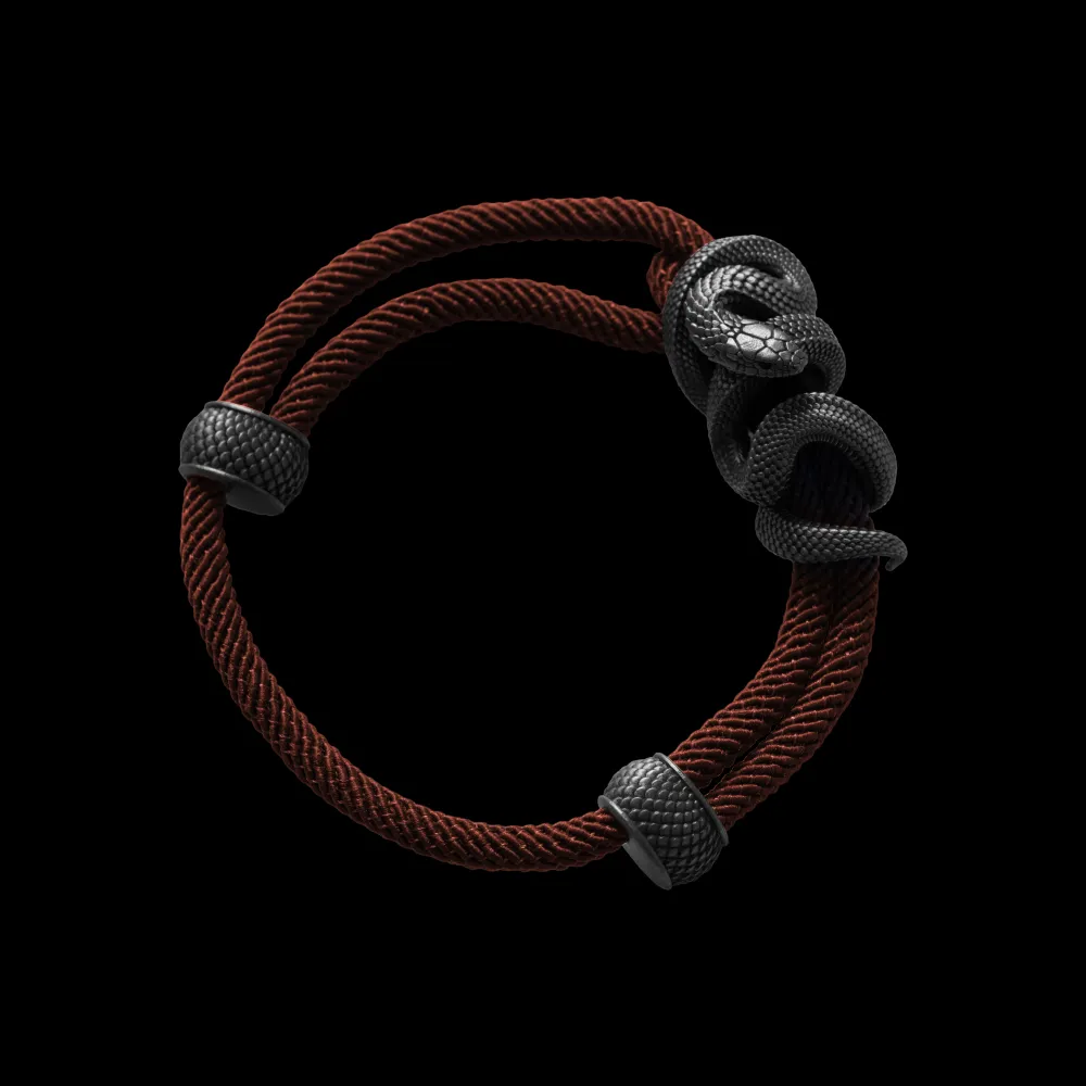 Black Mamba Rope Bracelet - Image 18
