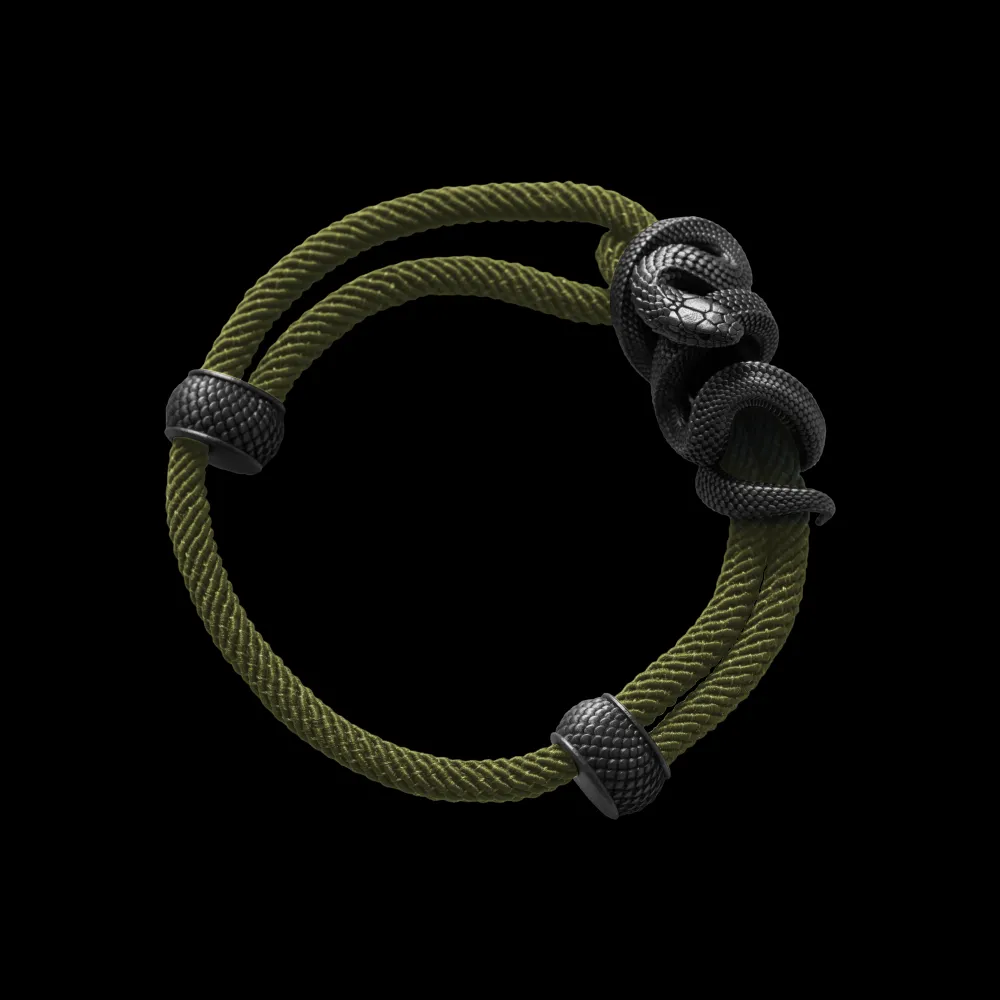 Black Mamba Rope Bracelet - Image 22