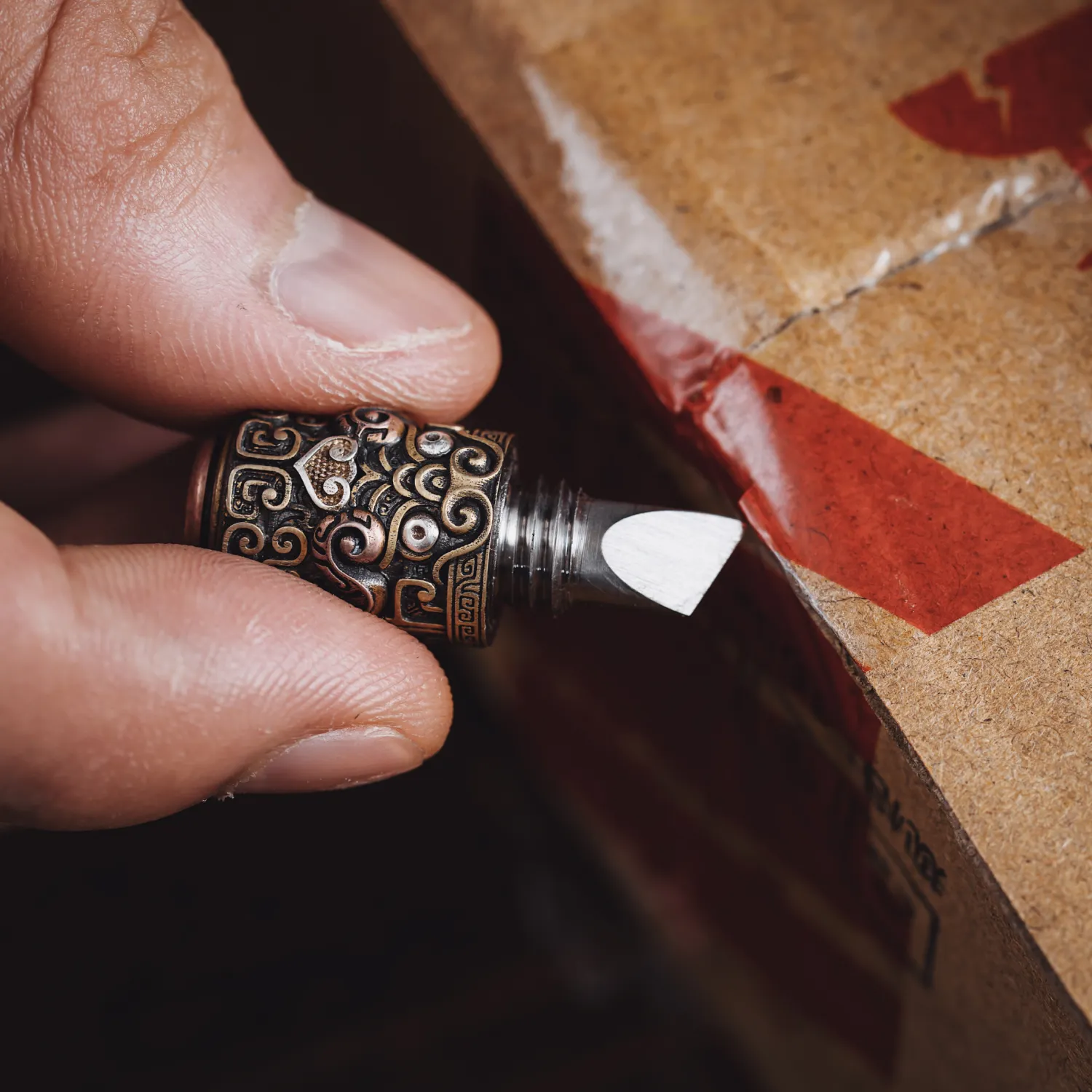 Oriental Patterned Box Opener Pendant - Image 4