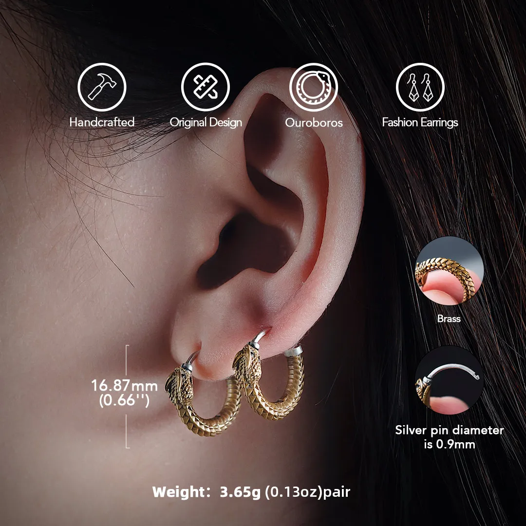 Ouroboros Earrings - Image 16
