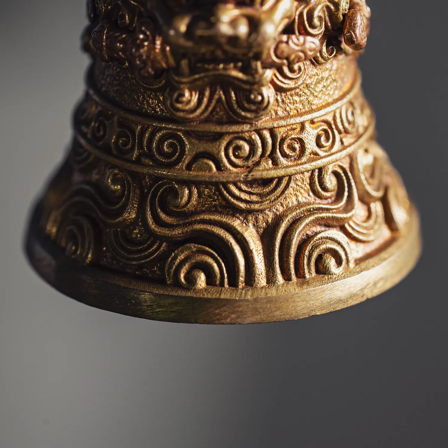 Lion-Biting Sword Bell - Image 3