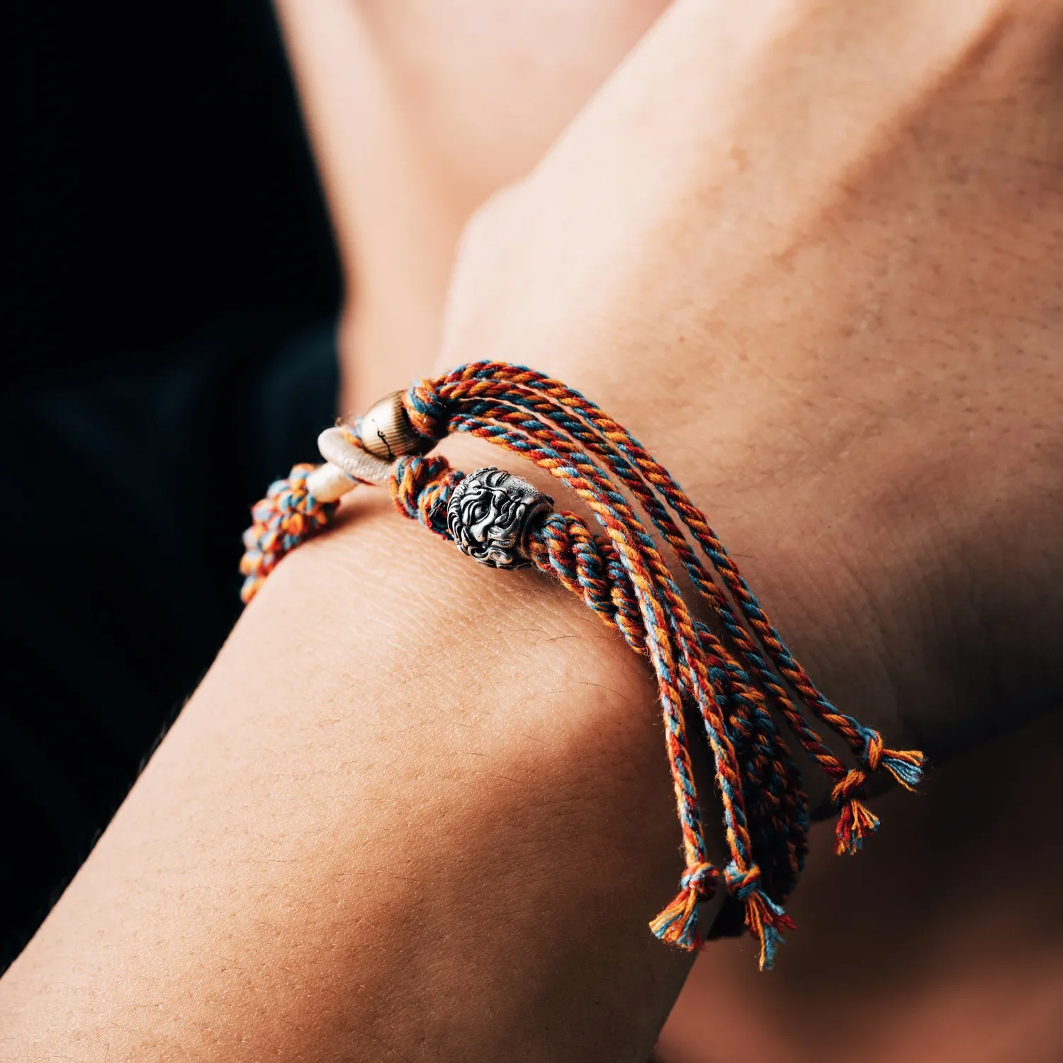 Buddha-Demon Bead Bracelet - Image 5
