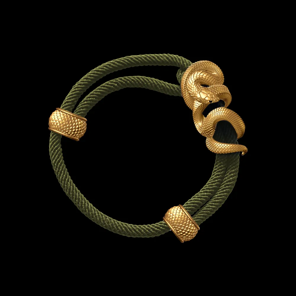 Black Mamba Rope Bracelet - Image 11