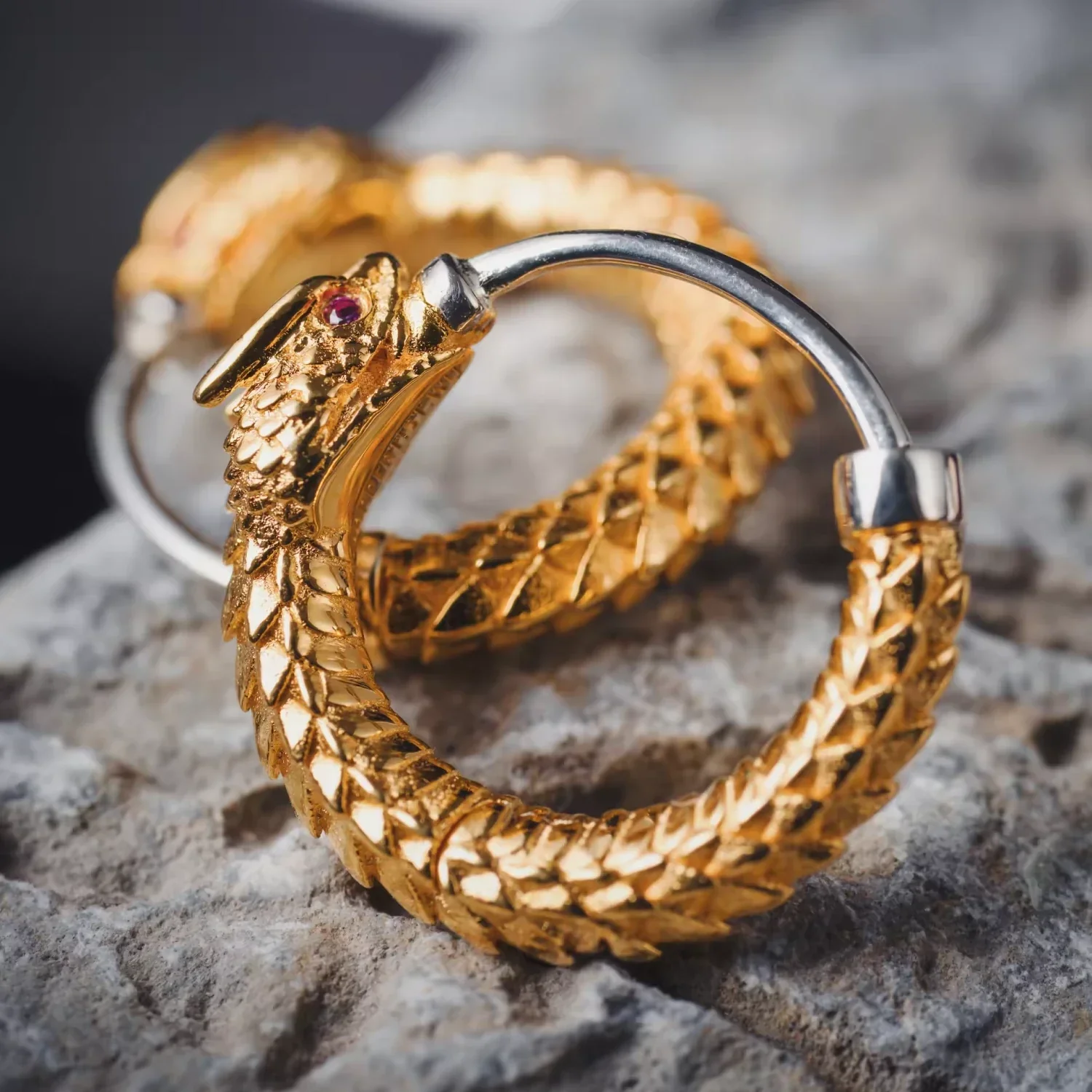 Ouroboros Earrings - Image 5