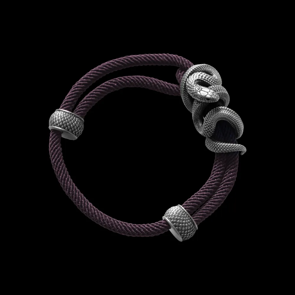 Black Mamba Rope Bracelet - Image 15