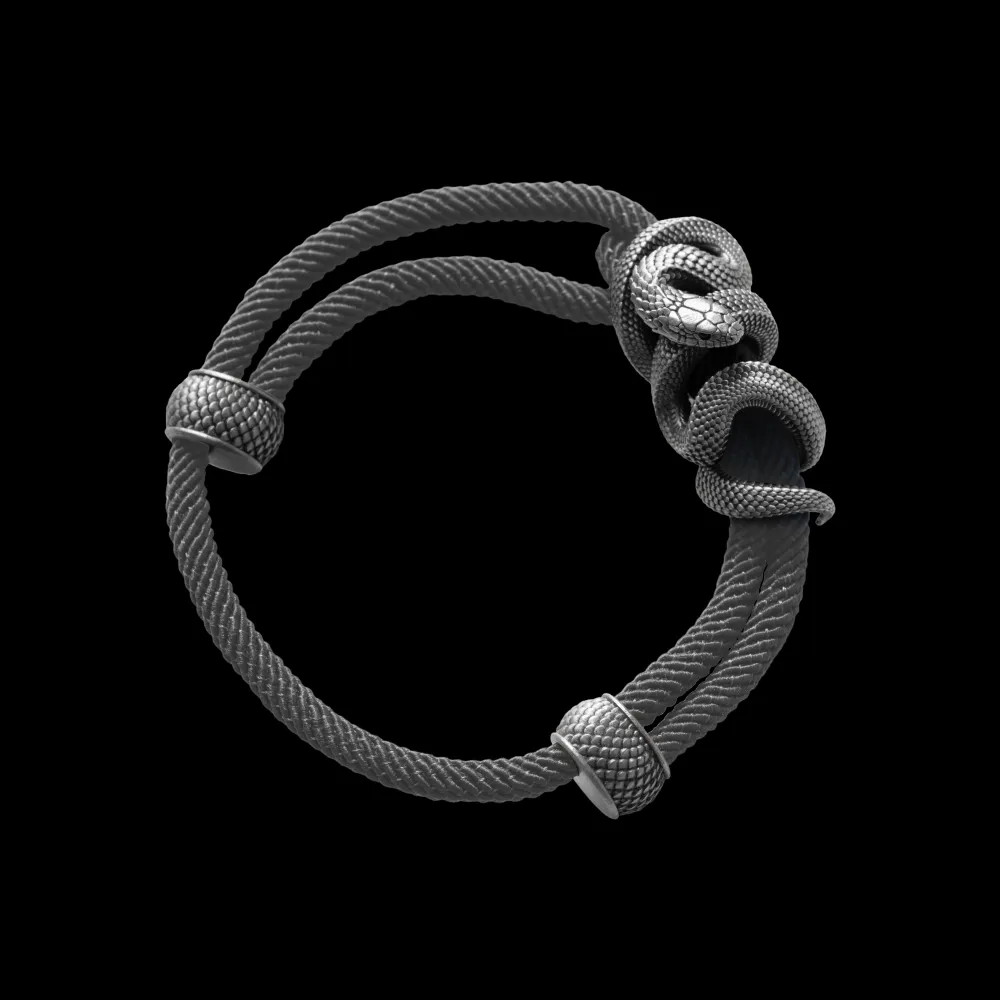 Black Mamba Rope Bracelet - Image 17