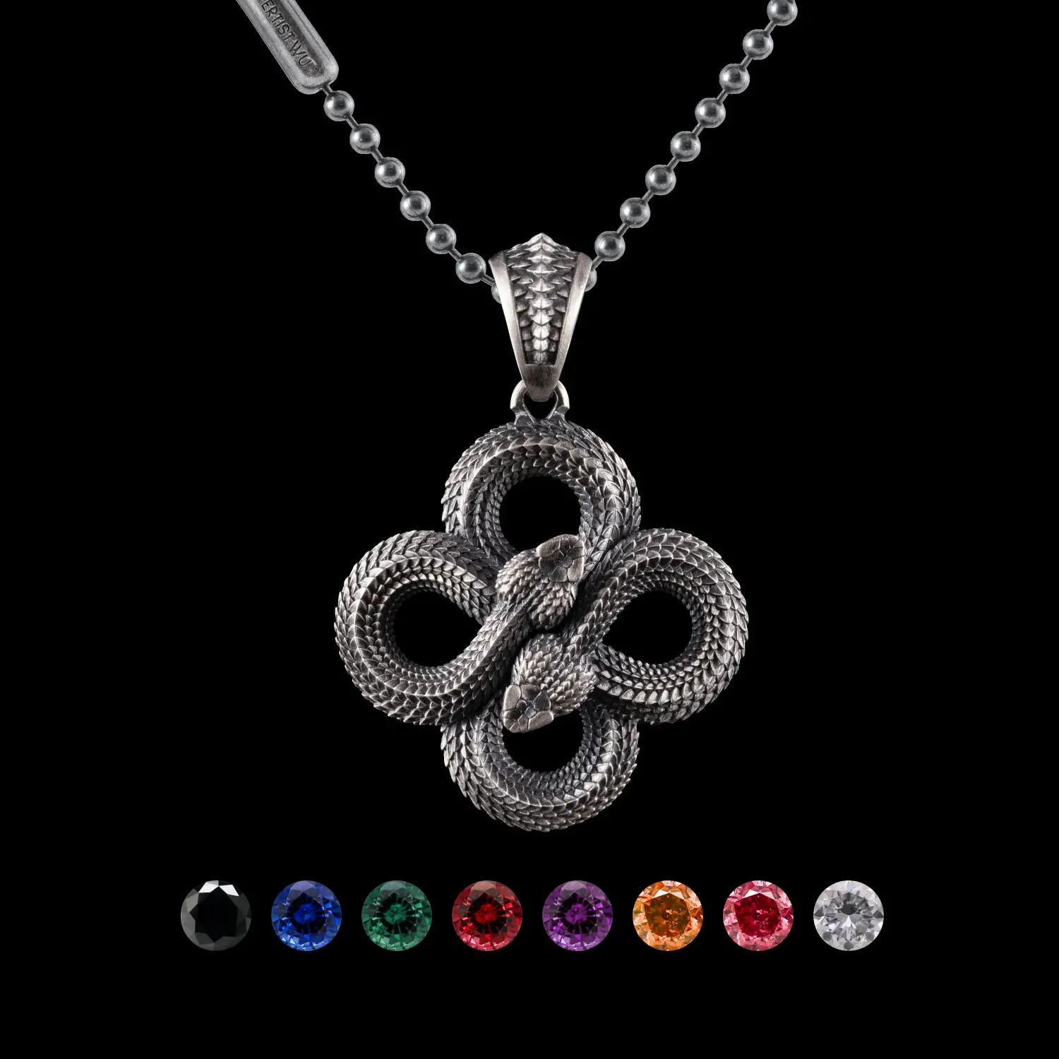 Double Snake Pendant - Image 9