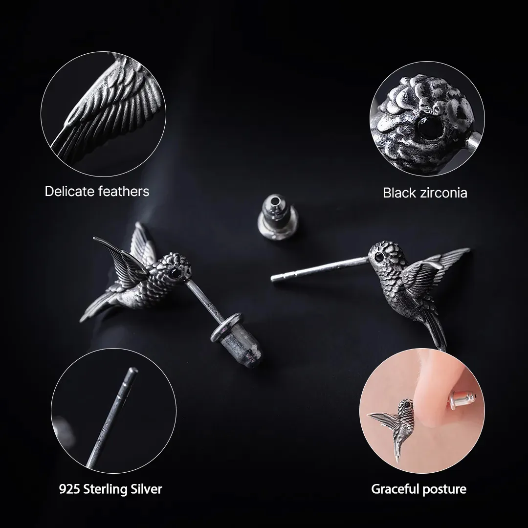 Hummingbird Earrings - Image 4