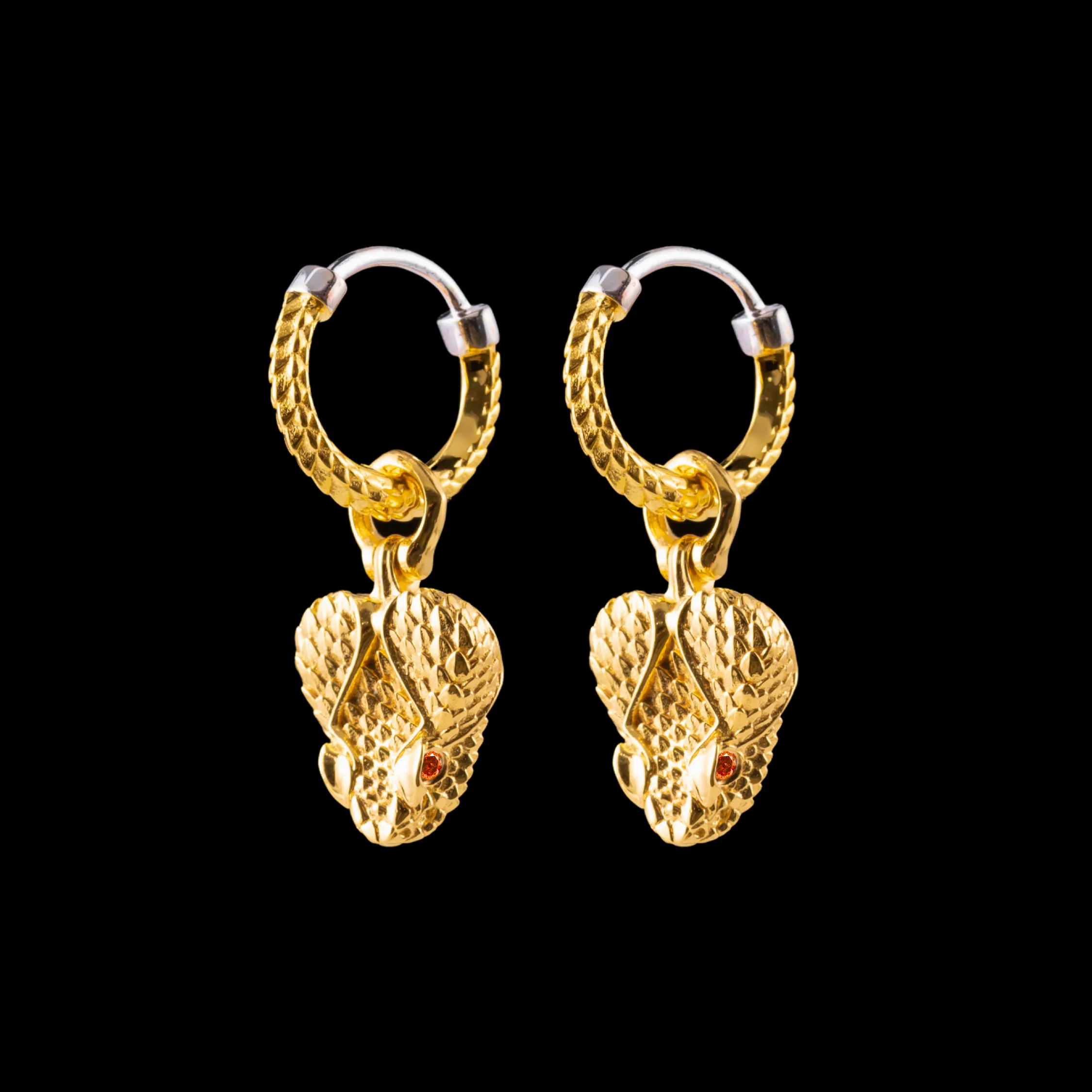 Rattlesnake Head Earrings - Image 20