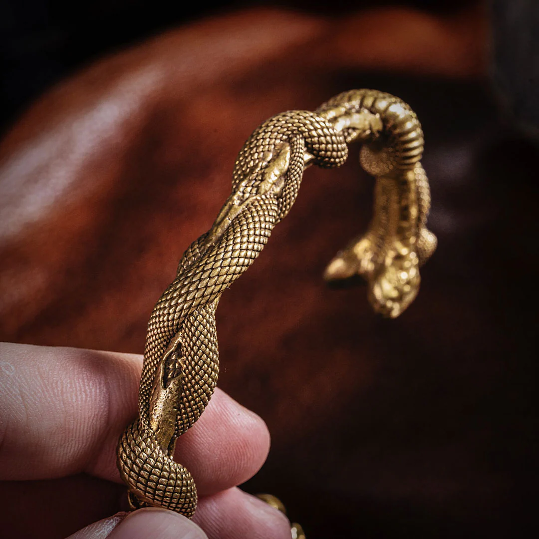 Snake Cuff Bracelet - Image 8