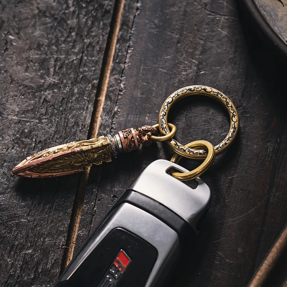 Dragon-patterned Key Ring - Image 4