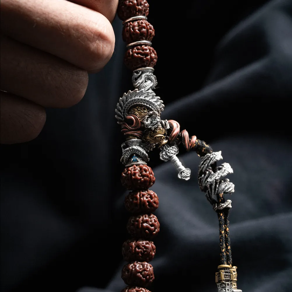 Dragon Spine Blade Gourd Three-way Bead - Image 3