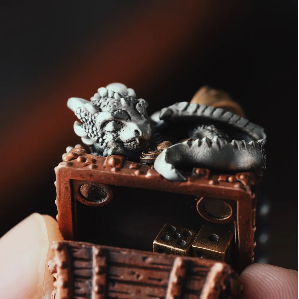Dragon Treasure Chest Pendant - Image 5