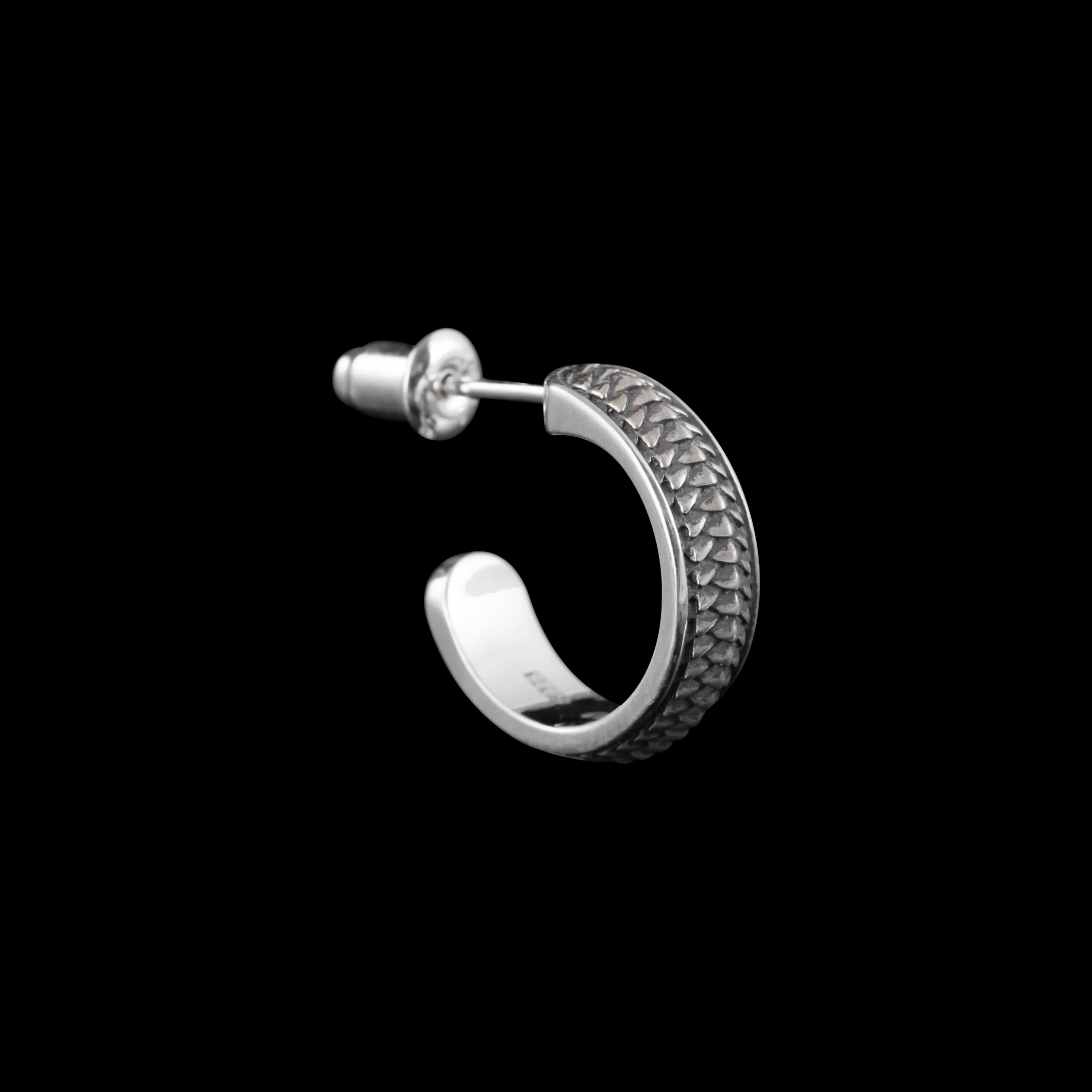 Snake Scale Stud Earrings - Image 13
