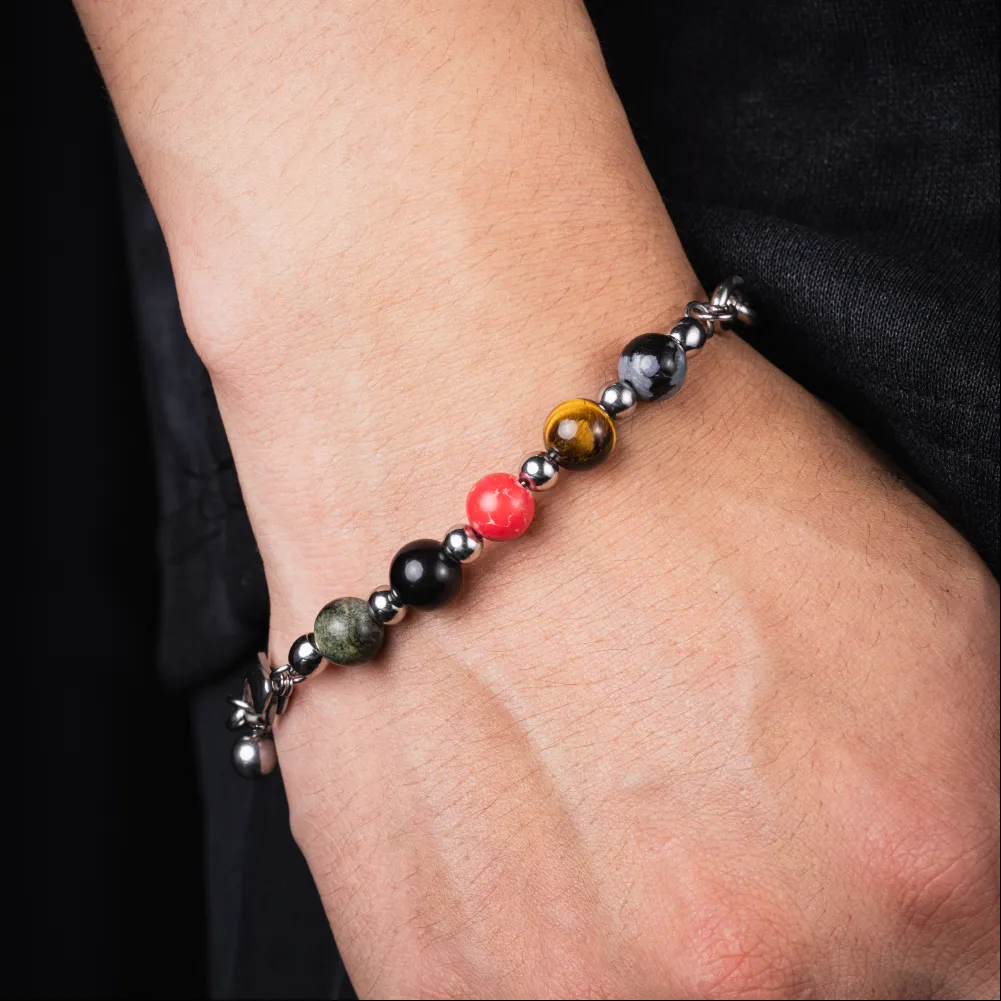 Elemental Chain Bead Bracelet - Image 4