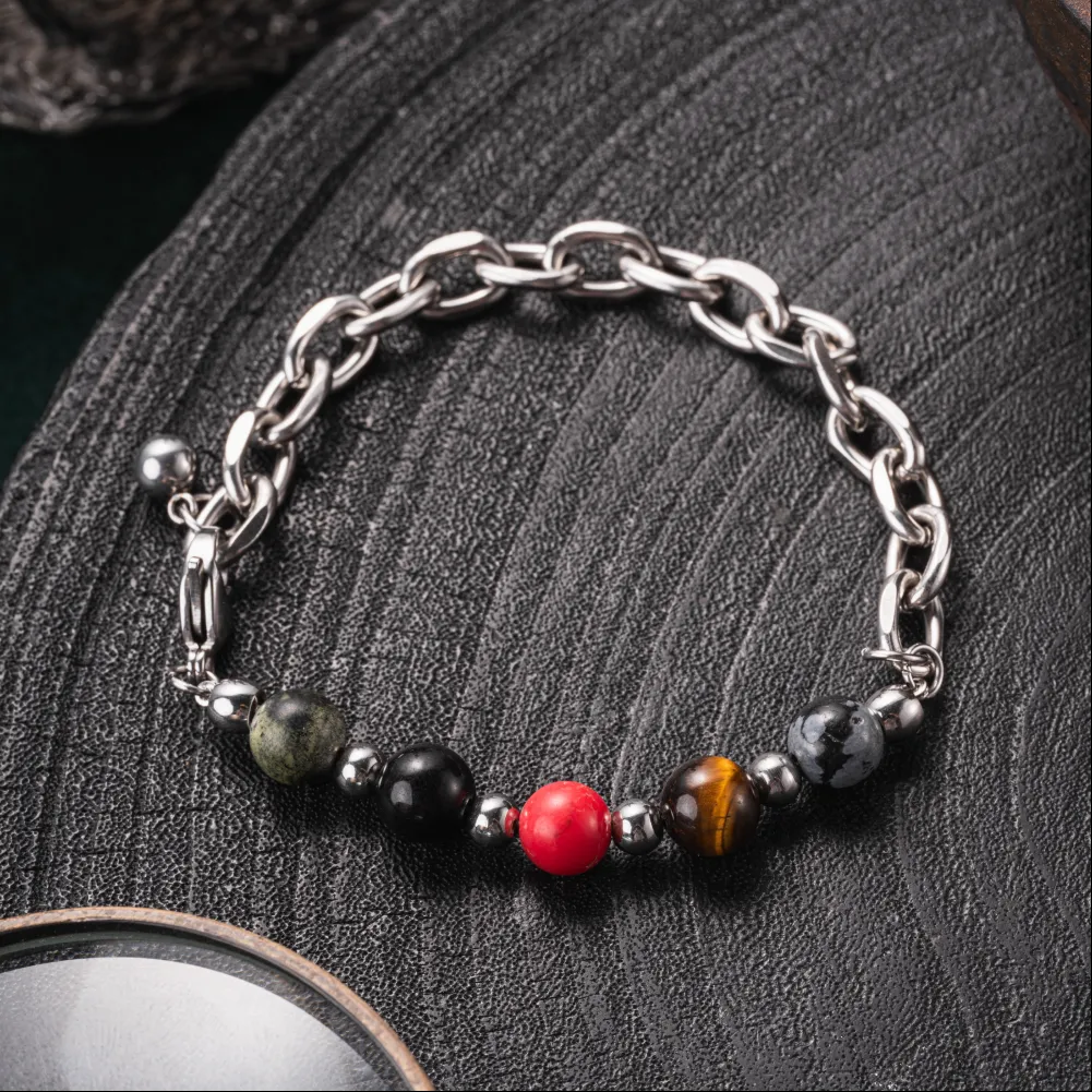 Elemental Chain Bead Bracelet - Image 5