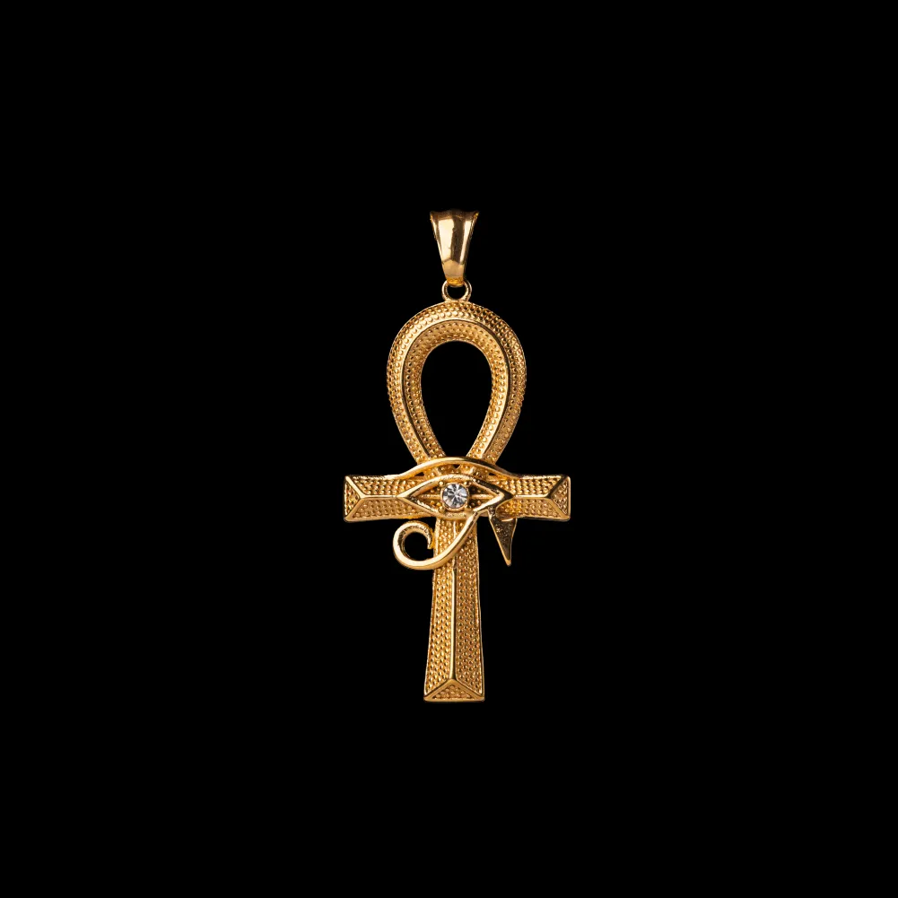 Eye of Horus Ankh Pendant