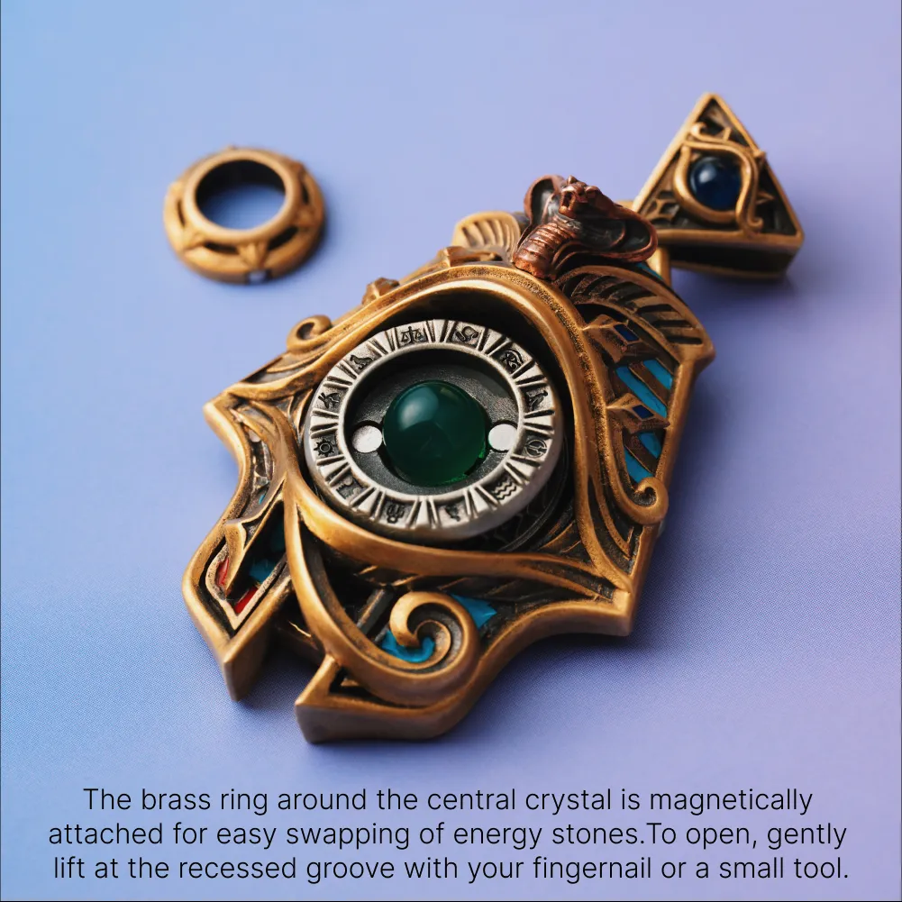 Eye of Horus Spinner Pendant - Image 7