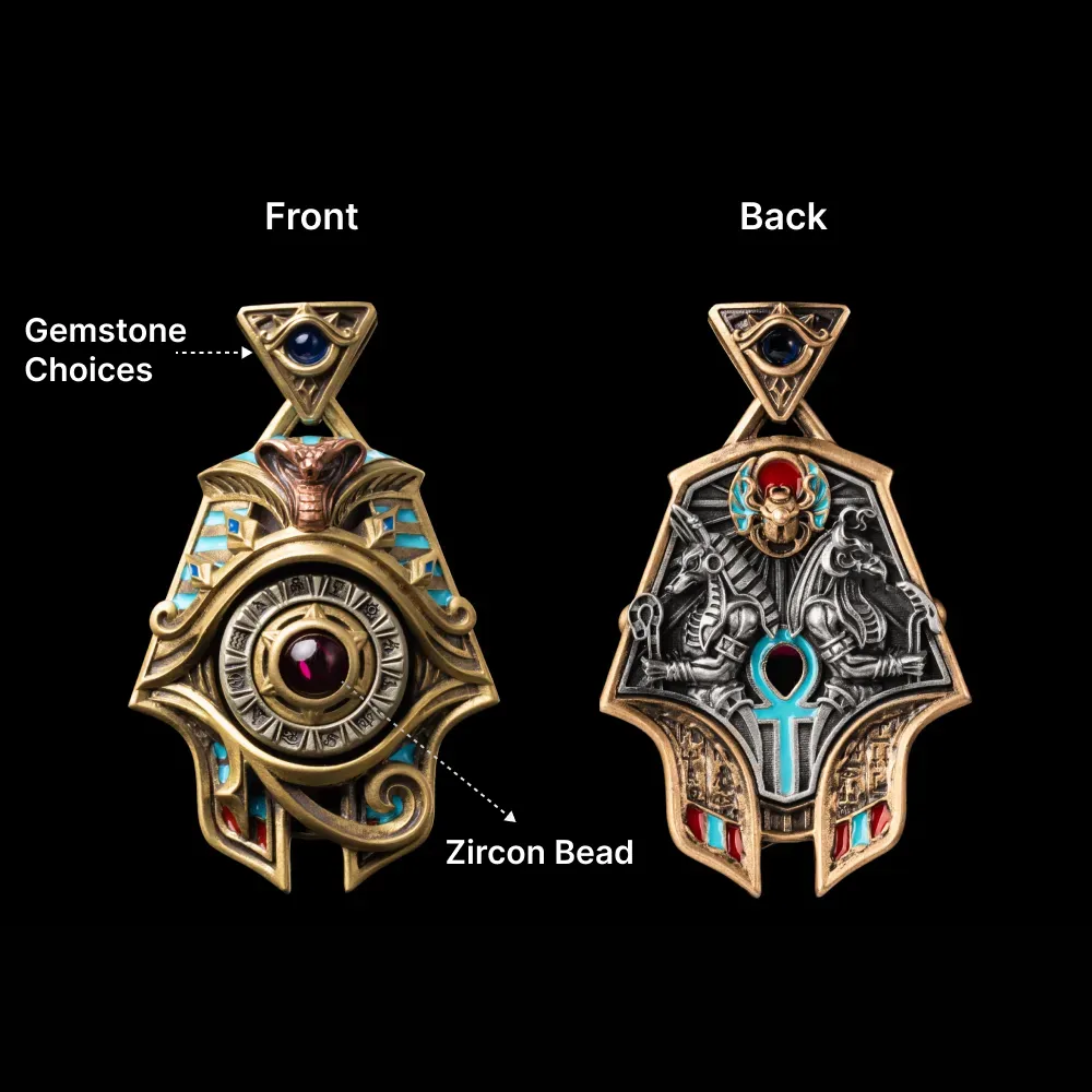 Eye of Horus Spinner Pendant - Image 16