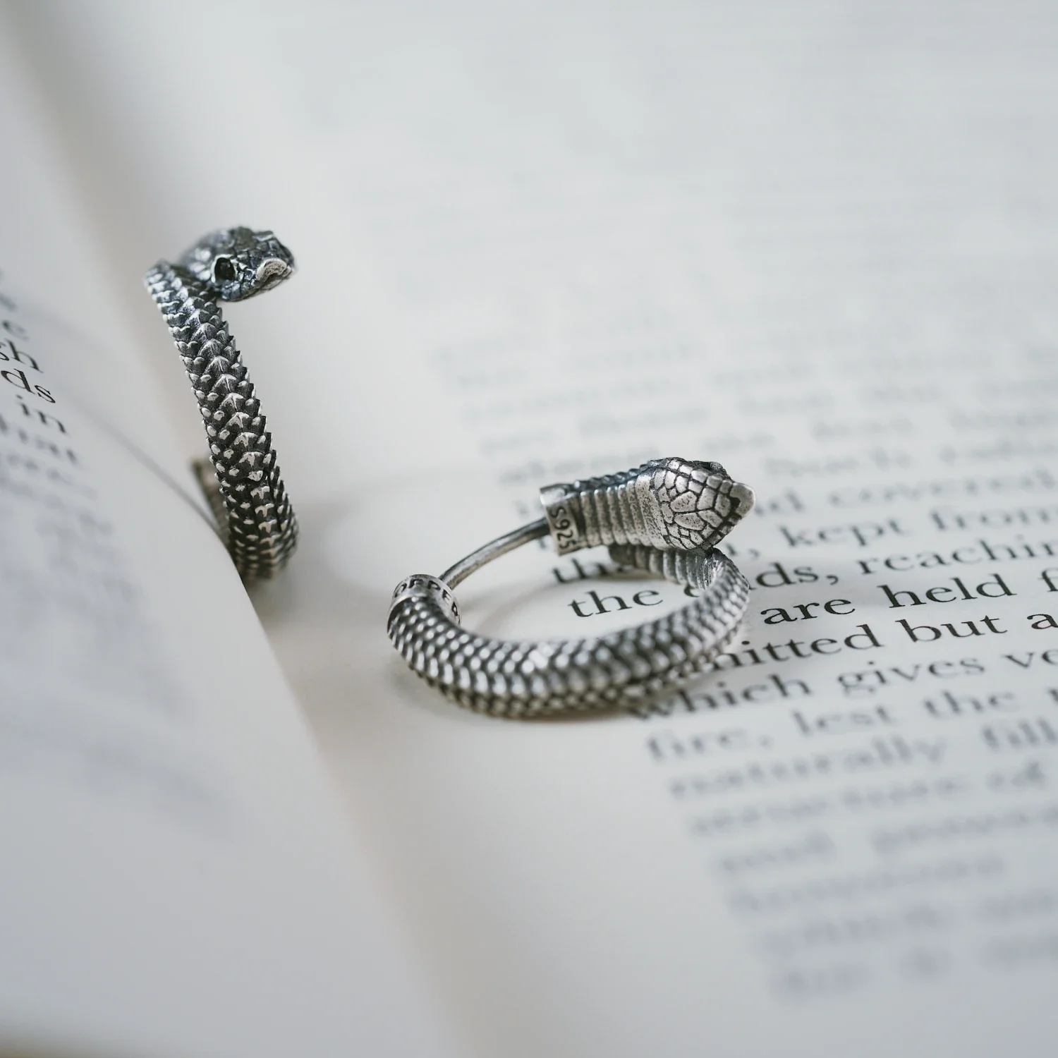 Hognose Snake Earrings - Image 4