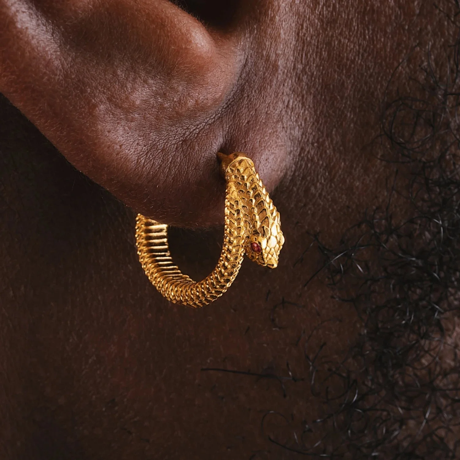Hognose Snake Earrings - Image 4