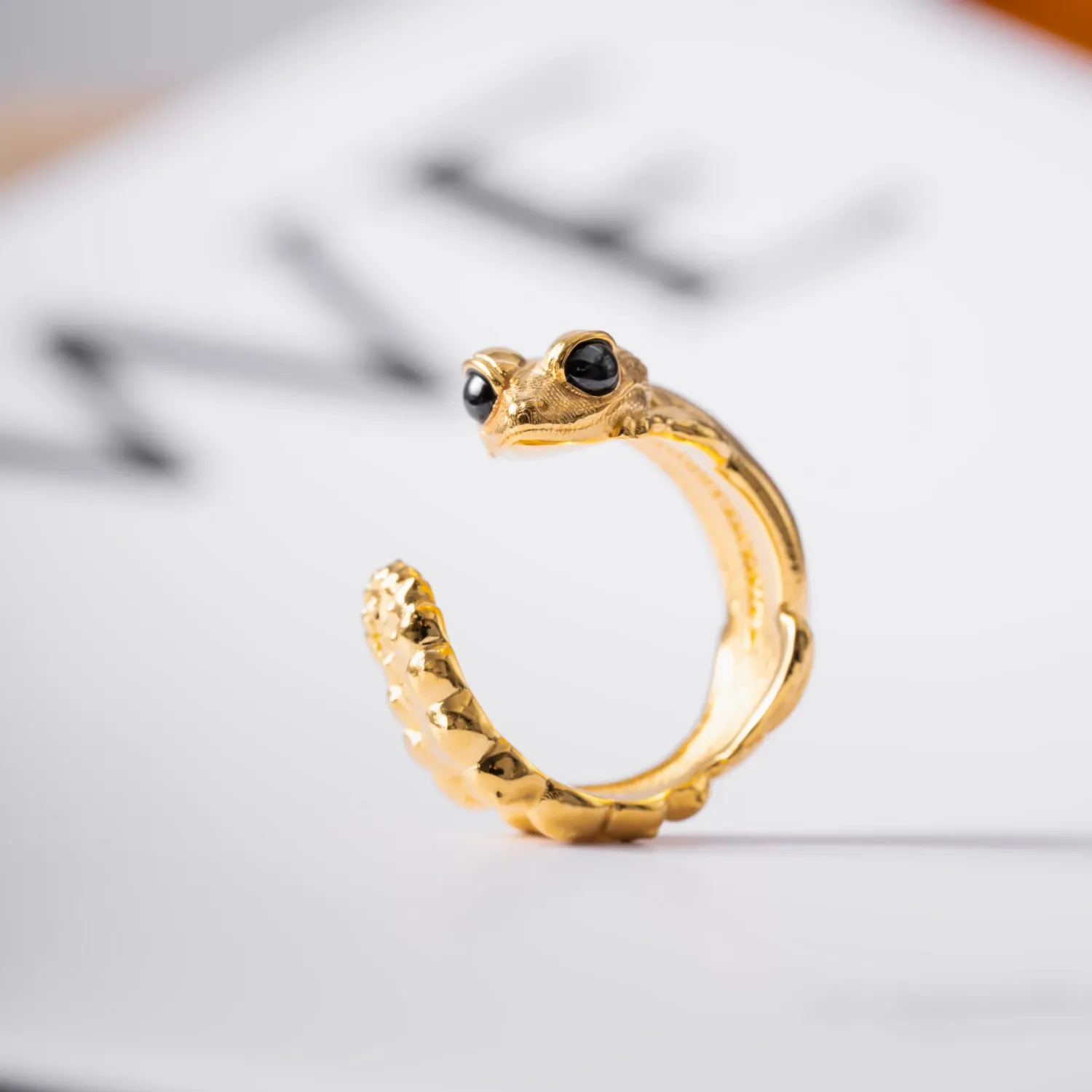 Knob Tail Gecko Ring - Image 3