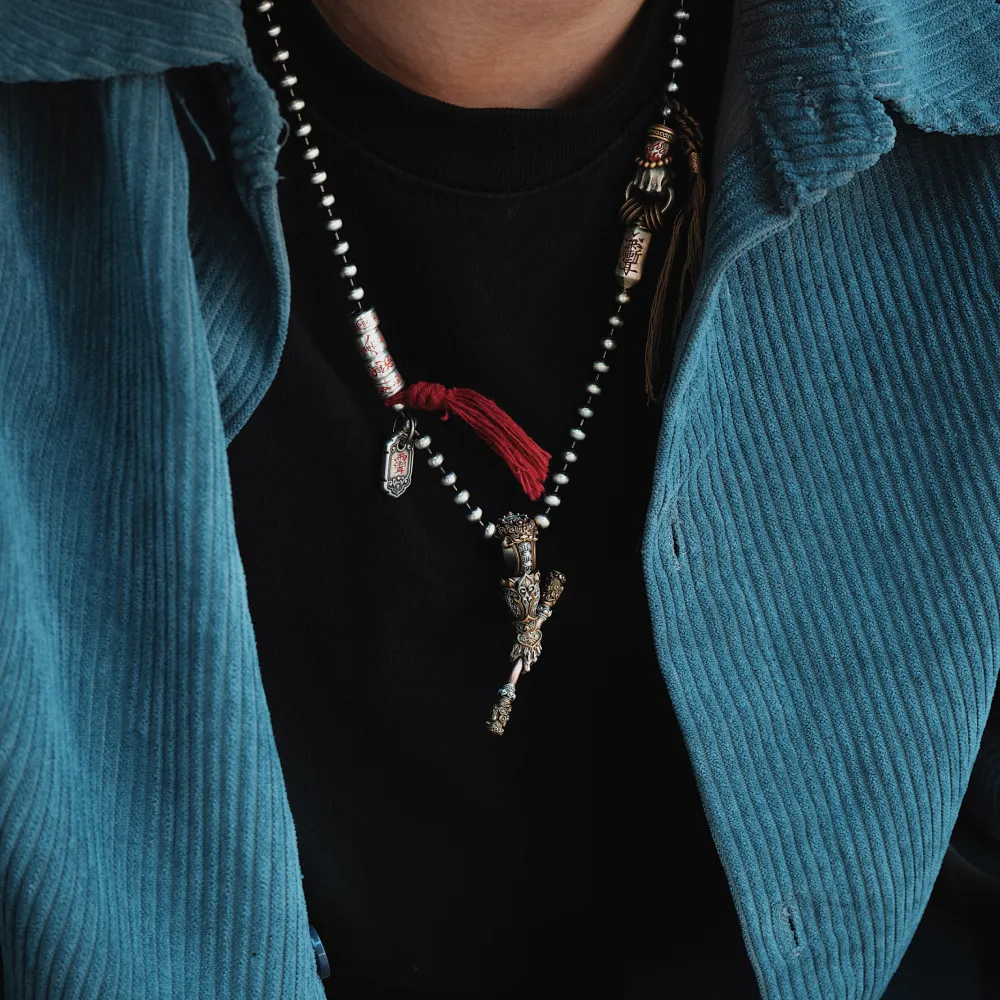 Masterblade Talisman Ball Chain Necklace - 4mm - Image 8