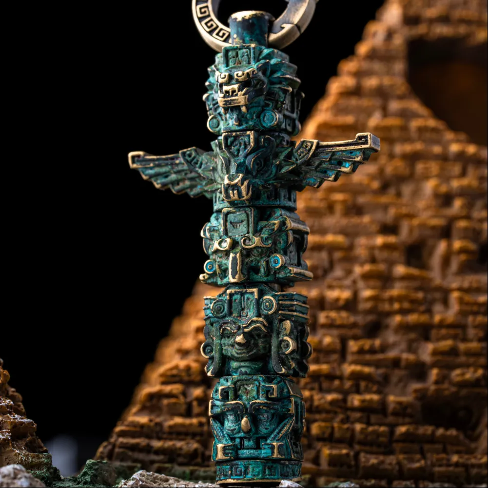 Mayan Totem Pendant - Image 2