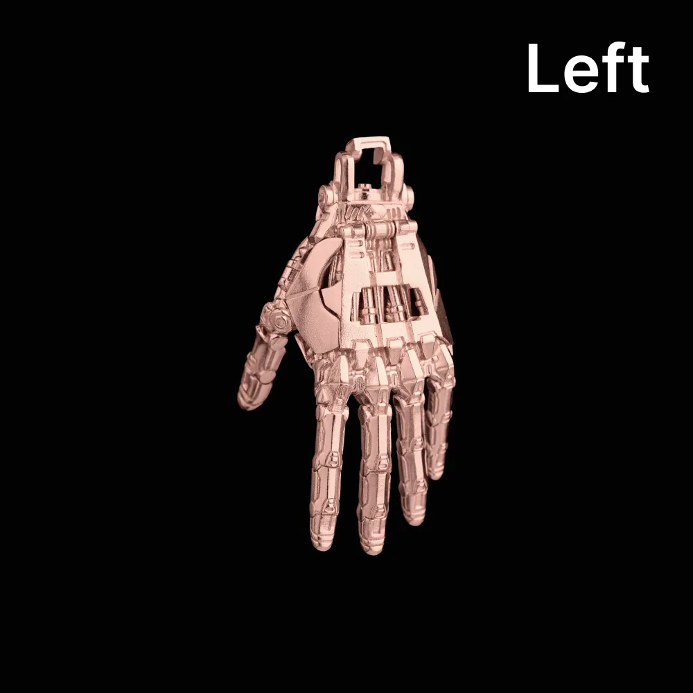 Mechanical Hand Pendant - Left