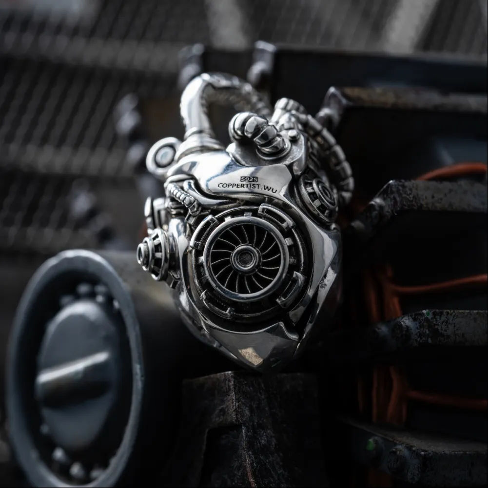Mechanical Heart Pendant - Image 7
