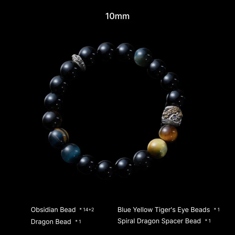 Obsidian Dragon Bracelet - Image 8