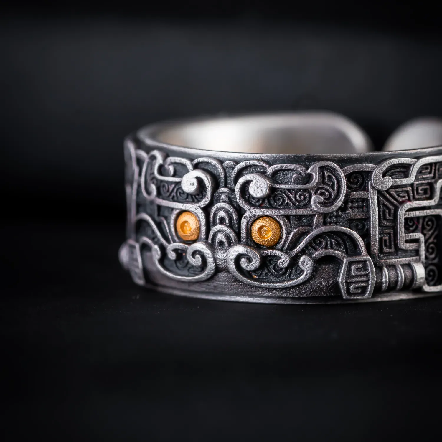 Oriental Patterned Ring - Image 5
