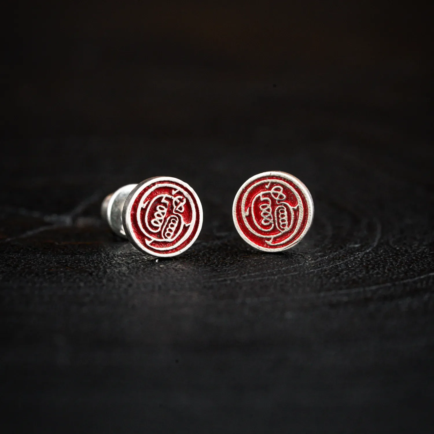 Taoist Stud Earrings - Image 5