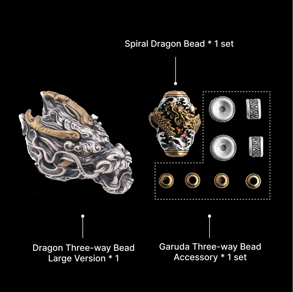 Dragon Three-way Bead - Large Version - Image 17