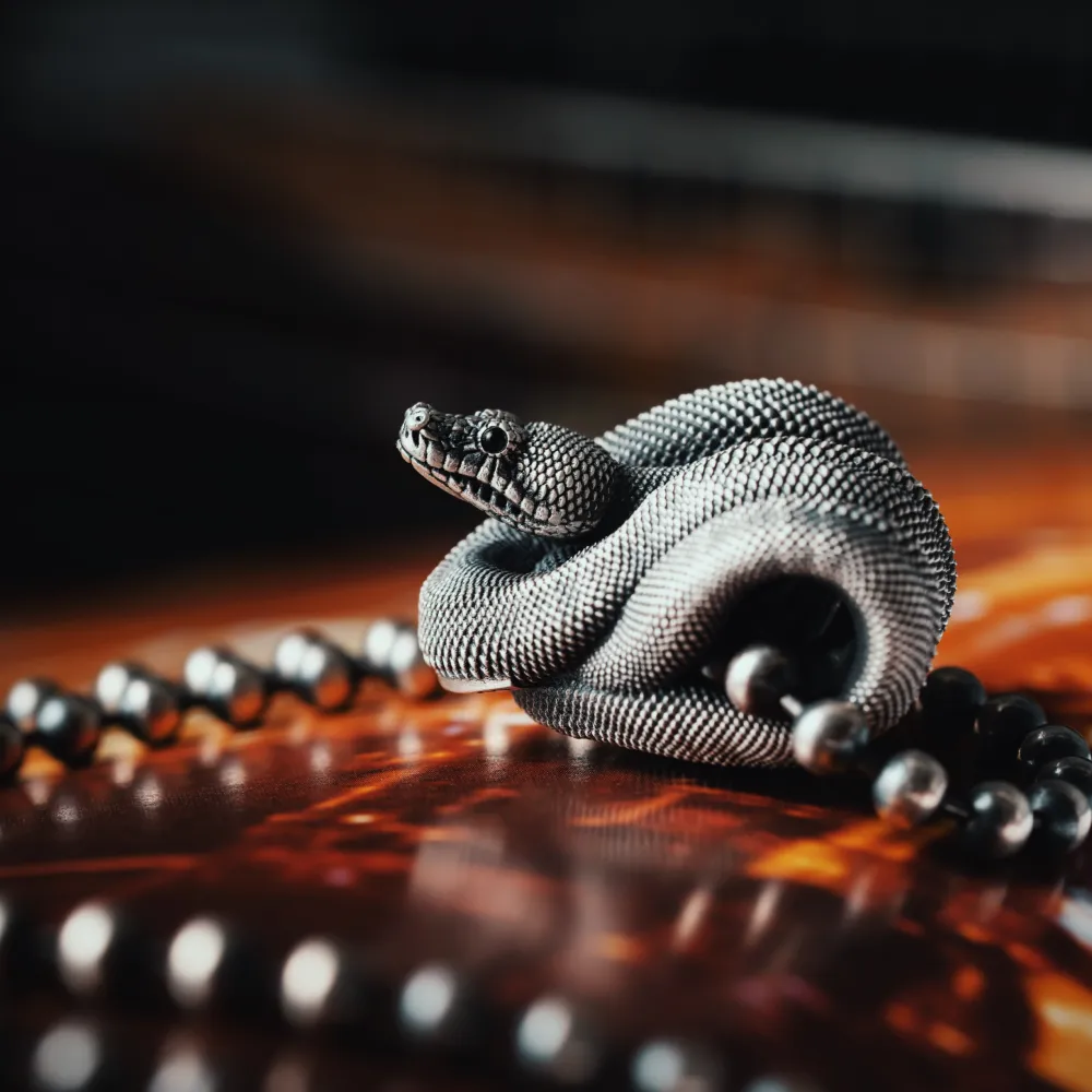 Emerald Tree Boa Pendant - Image 9