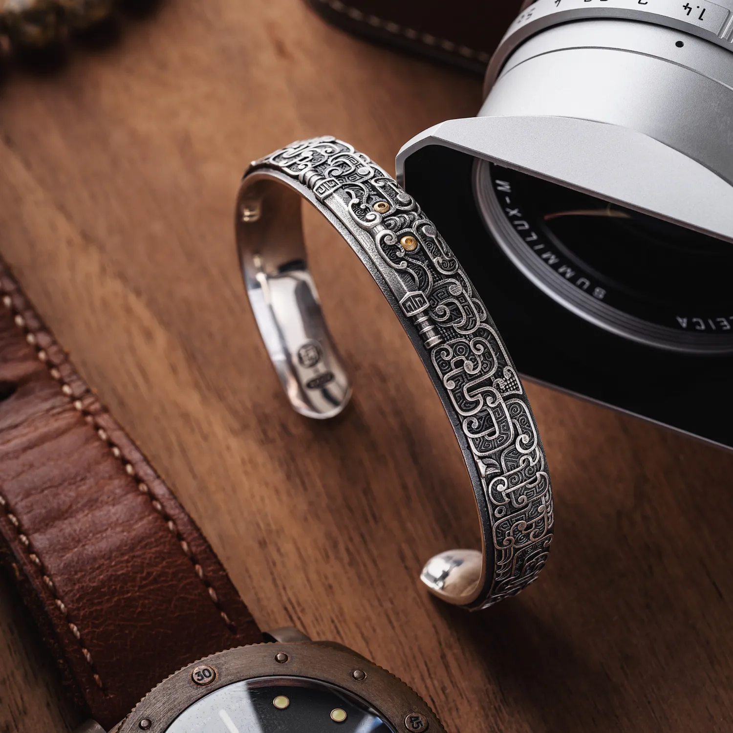 Oriental Patterned Bracelet - Image 7