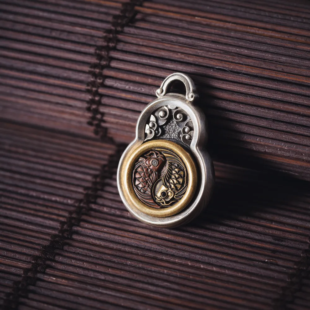 Taiji Fish Pendant - Image 5