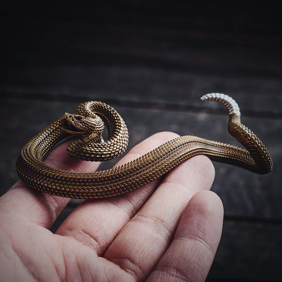 Rattlesnake Pen Holder - Image 6