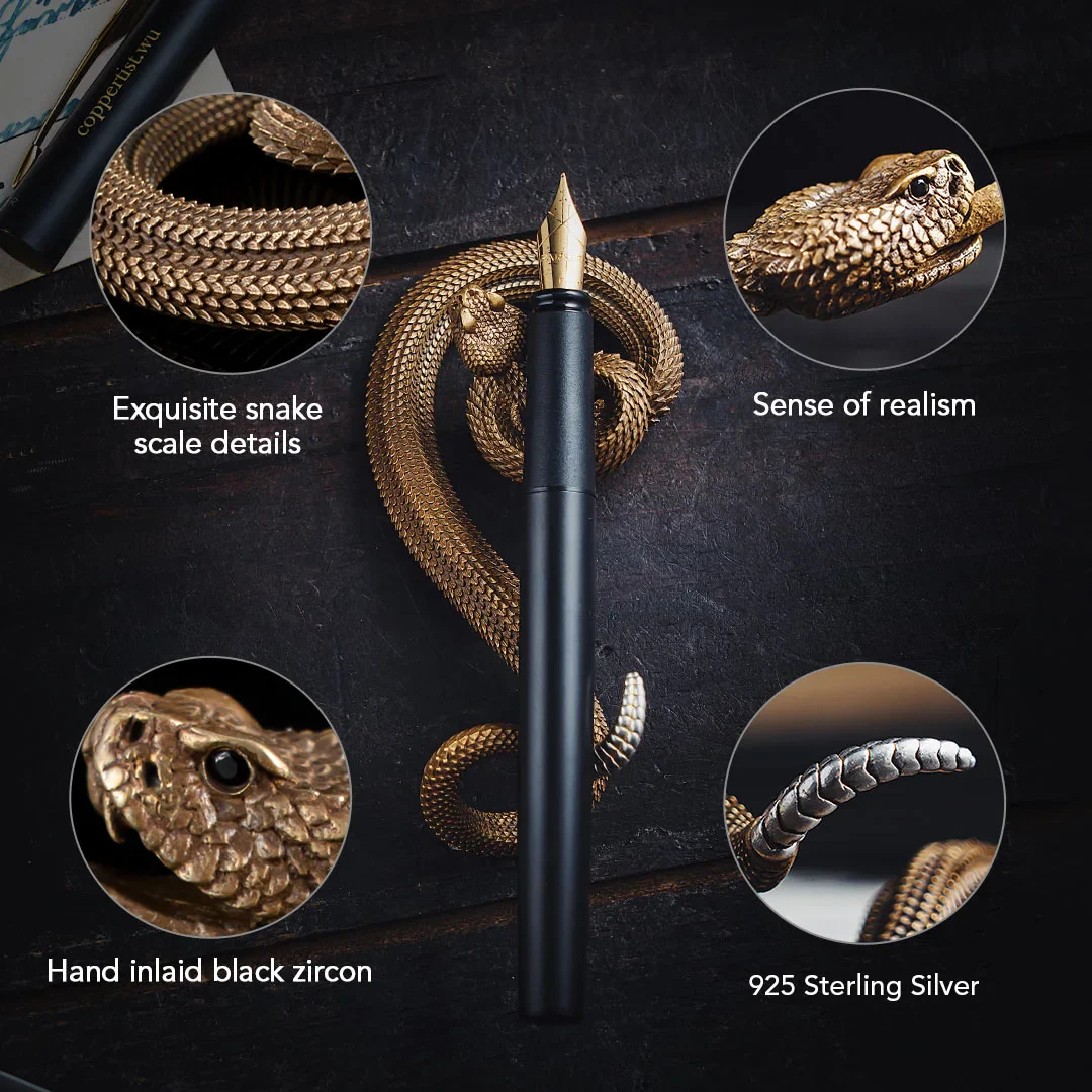 Rattlesnake Pen Holder - Image 7