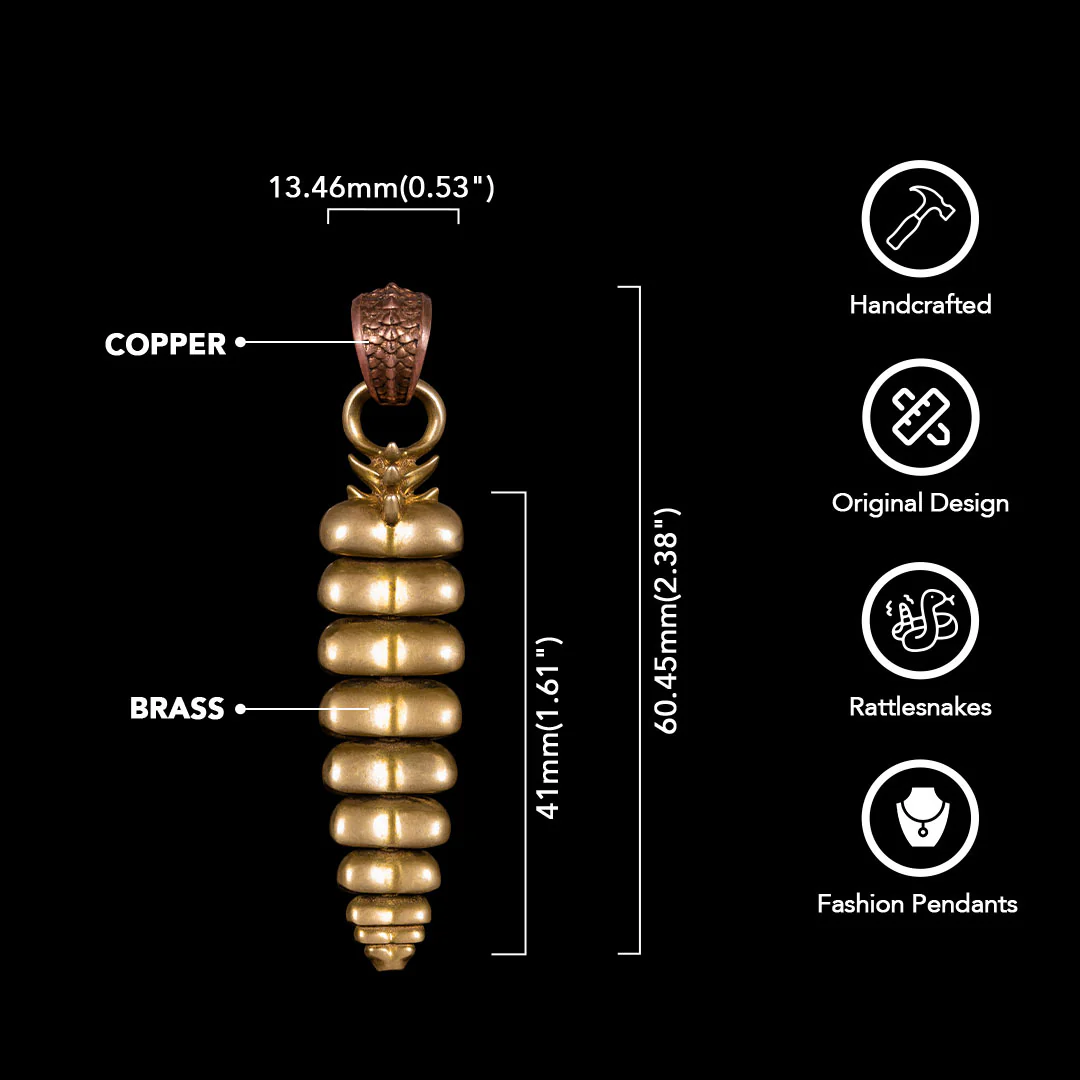 Rattlesnake Tail Pendant - Image 16