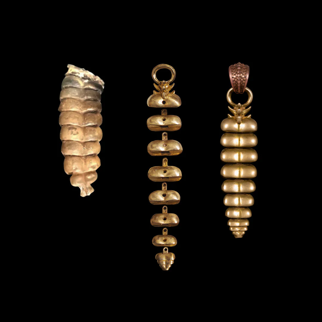 Rattlesnake Tail Pendant - Image 4